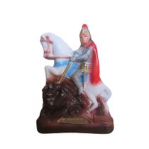 Imagem são jorge - ogum - umbanda/candomblé - 20 cm Imagem são jorge - ogum - umbanda/candomblé - 20 cm