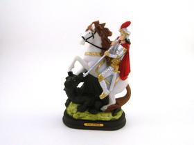 Imagem São Jorge Resina 20 cm Imagem São Jorge Resina 20 cm