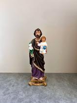 Imagem São José 15cm Resina