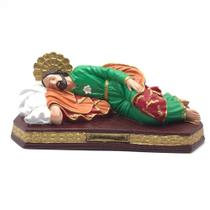 Imagem São José Dormindo de Borracha Inquebrável 27 Cm