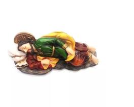 Imagem São José Dormindo De Resina E Pintura A Mão 30 cm