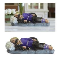 Imagem São José Dormindo Resina 15 cm