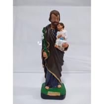 Imagem Sao Jose Escultura Estatua Gesso 20 Cm