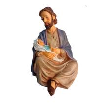 Imagem São José Sentado 20Cm
