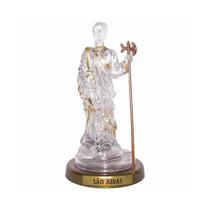 Imagem São Judas Tadeu Acrílico Dourado Imagem São Judas Tadeu Acrílico Dourado