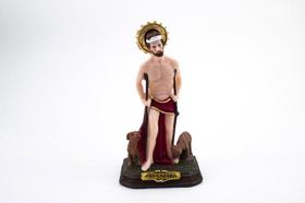 Imagem São Lázaro Resina 16 Cm