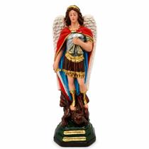 Imagem São Miguel Arcanjo 30 cm em Gesso Estatua Religiosa Imagem São Miguel Arcanjo 30 cm em Gesso Estatua Religiosa