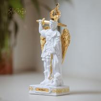 Imagem São Miguel Monte Gargano 20cm Resina Importada - Sacro