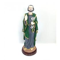 Imagem São Pedro Escultura Resina Estátua 27 cm Imagem São Pedro Escultura Resina Estátua 27 cm