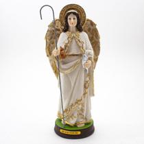 Imagem São Rafael Arcanjo Resina 20 cm Imagem São Rafael Arcanjo Resina 20 cm