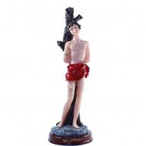 Imagem São Sebastião Escultura Resina Estátua 28 cm