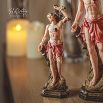 Imagem São Sebastião Resina 20cm Importado Imagem São Sebastião Resina 20cm Importado