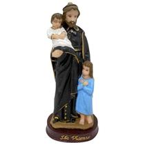 Imagem São Vicente De Paulo Em Resina 14 Cm Imagem São Vicente De Paulo Em Resina 14 Cm