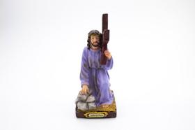 Imagem Senhor Bom Jesus dos Passos Importada Resina 12,5 cm