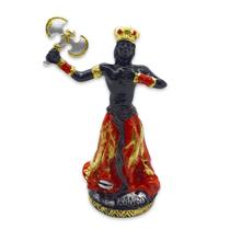 Imagem Xango Jurtiça de Resina Umbanda Candomblé 15 cm Imagem Xango Jurtiça de Resina Umbanda Candomblé 15 cm