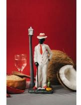 Imagem Zé Pilintra Escultura Resina Estatua 18 Cm