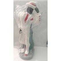 Imagem Ze Pilintra No Muro Escultura Gesso Estatua 20 Cm