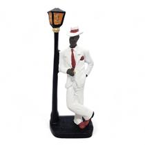 Imagem Zé Pilintra Proteção Resina Umbanda Candomblé 18 cm