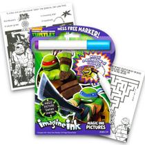 Imagine o livro de tinta Bendon Teenage Mutant Ninja Turtles