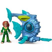 Imaginext Aquaman Figura Mera e Submarino de Batalha - FMX71 - Mattel