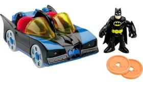 Imaginext Batman Batmóvel Com Luz Super Friends - Mattel