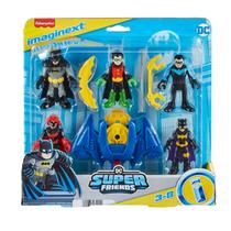 Imaginext Batman Pacote Equipe Do Batman Com 5 Personagens - Mattel