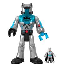 Imaginext Batman Robô De Batalha Cinza C/ Boneco HMK88 Imaginext Batman Robô De Batalha Cinza C/ Boneco HMK88
