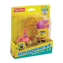 Imaginext Bob Esponja e Patrick - W9586/1 - Mattel