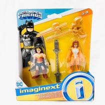 Imaginext dc Mulher Maravilha e Cheetah GKJ68 Mattel - GKJ68