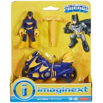 Imaginext Dc Super Friends Batgirl e Veiculo Moto Roxa M5645 - Fisher Price