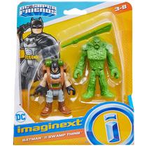 Imaginext Dc Super Friends Batman e Monstro do Pantano M5645 - Fisher Price