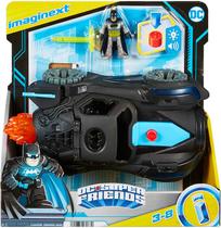 Imaginext DC Super Friends Figura de ação Batmóvel Bat Tech Mattel - HGX96