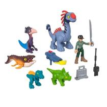 Imaginext Dinossauro Rebirth Dinos Terra Ar e Mar - Mattel Imaginext Dinossauro Rebirth Dinos Terra Ar e Mar - Mattel