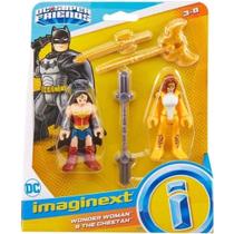 Imaginext Figura Dc Super Friends Mulher Maravilha e The Cheetah - M5645 - Mattel