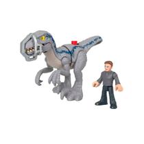 Imaginext Jurassic World Blue e Owen - Mattel