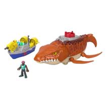 Imaginext Jurassic World Mosasaurus Caça e Morde - Mattel