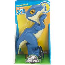Imaginext Jurassic WORLD Raptor XL AZUL Mattel GWP07