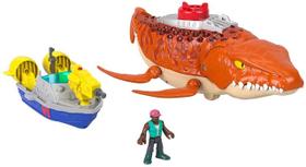 Imaginext Jurassic World Rebirth Mosassauro C/ Som Mattel