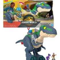 Imaginext Jurassic World Tiranossauro 76cm Som Luz Atira Mattel Imaginext Jurassic World Tiranossauro 76cm Som Luz Atira Mattel