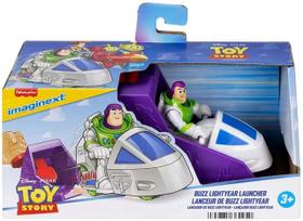 Imaginext Lançador Toy Story Buzz Com Carrinho Mattel JKW24