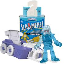 Imaginext Mini Boneco Sr Frio Mr Freeze + Veículo Slammers DC - Mattel