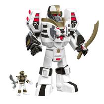 Imaginext Power Ranger Branco E Tigerzord Guerreiro - DRV03 -Mattel