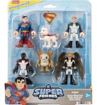 Imaginext Superman Justice Gang Pack 6 Figuras Articuladas - Mattel Imaginext Superman Justice Gang Pack 6 Figuras Articuladas - Mattel