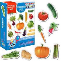 Imanes para Refrigerador Magdum Vegetales para Niños 25 Imanes 3+ Años Imanes para Refrigerador Magdum Vegetales para Niños 25 Imanes 3+ Años