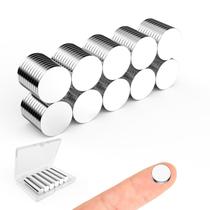 Ímãs Caturledas, pacote com 100 ímãs magnéticos redondos pequenos de 10 x 1 mm
