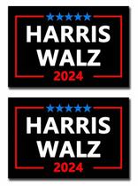 Ímãs de Carro Harris Walz 2024 e Kamala Harris - Pacote com 2