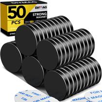 Ímãs de disco de neodímio DIYMAG pretos de 3,2 cm de diâmetro, pacote com 50 Ímãs de disco de neodímio DIYMAG pretos de 3,2 cm de diâmetro, pacote com 50
