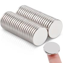 Ímãs de disco de neodímio MAGXCENE 15 mm x 2 mm para serviços pesados (40 unidades) Ímãs de disco de neodímio MAGXCENE 15 mm x 2 mm para serviços pesados (40 unidades)