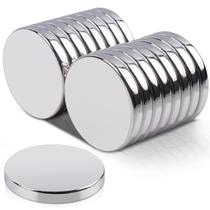 Ímãs de disco MAGXCENE Strong Neodymium 20x3mm 16 unidades