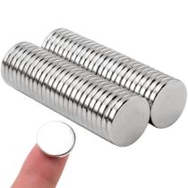 Ímãs de disco MIN CI Neodímio super forte 15 mm x 2 mm 50 unidades